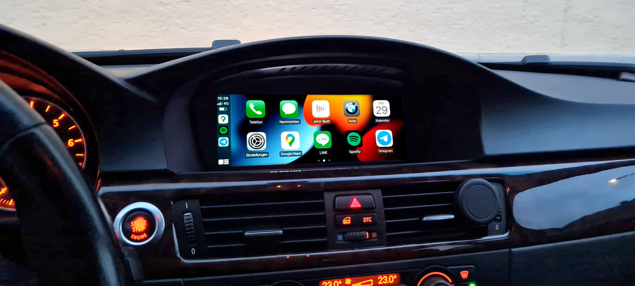 Austausch Navi für originalen Bildschirm (Platzhalter)